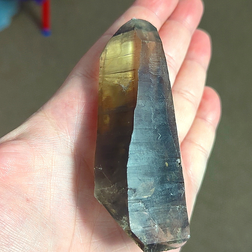 Smokey Quartz Crystal Natural Specimen 5" long